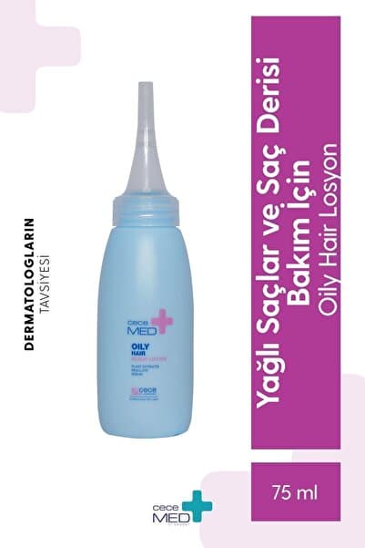 CECEMED Oily Hair Lotion Saç Bakım Losyonu 75ml – Saç Bakımı | GAMZELİECZANEM