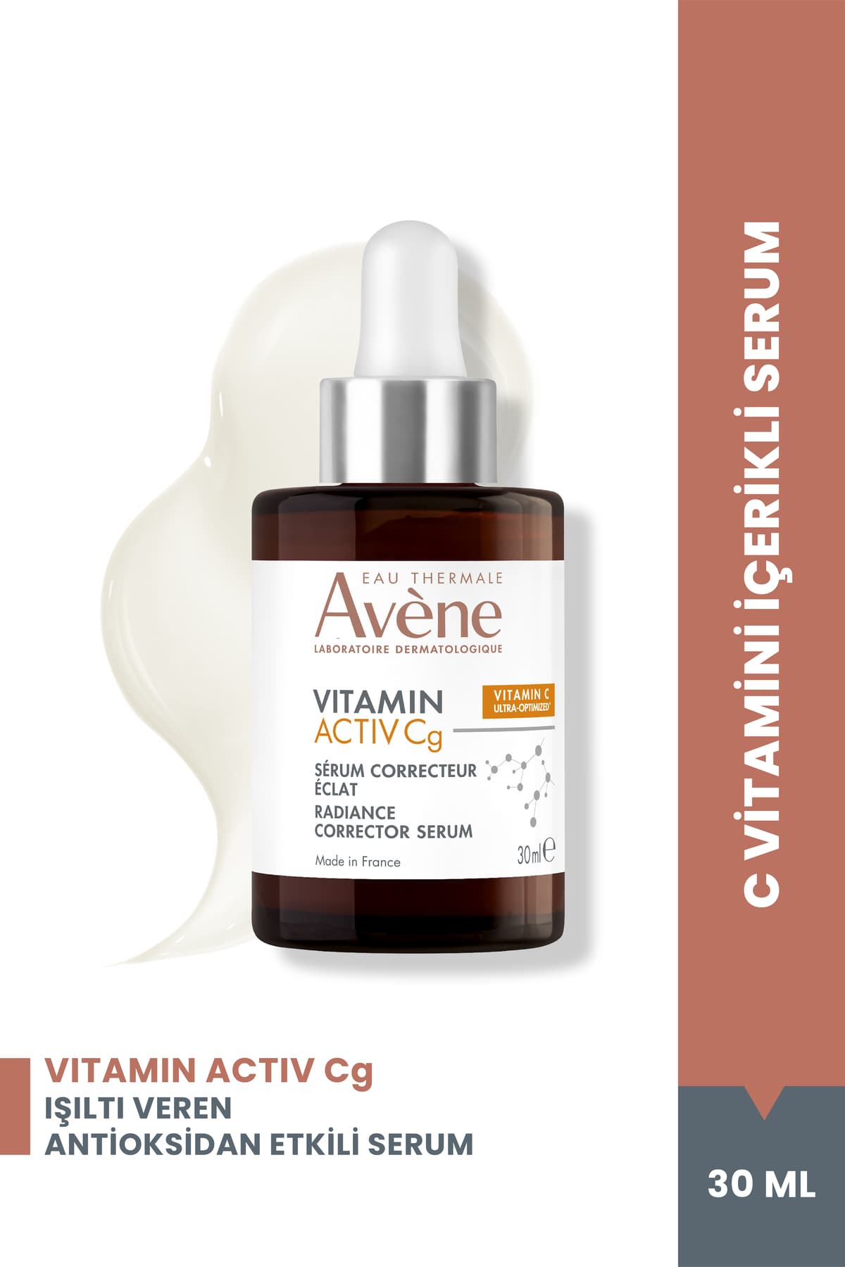 Avène Vitamin Activ Cg Işıltı Veren Antioksidan Serum 30 ml – Cilt Bakımı | GAMZELİECZANEM