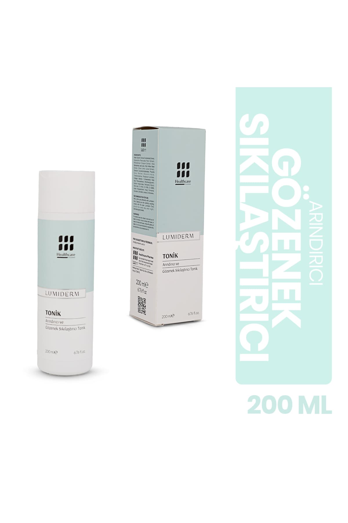 Lumiderm Tonik 200ml – Cilt Bakımı | GAMZELİECZANEM