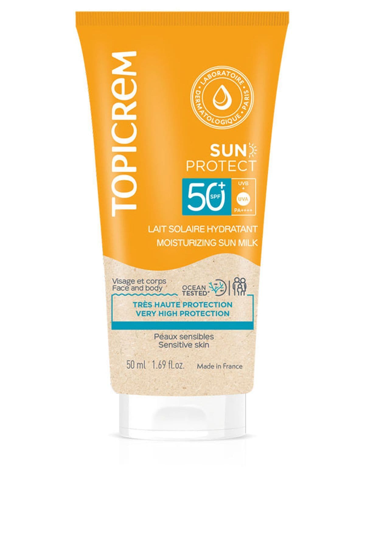 Topicrem Sun Kids Güneş Losyonu SPF50+ 200ml – Güneş Koruyucu | GAMZELİECZANEM