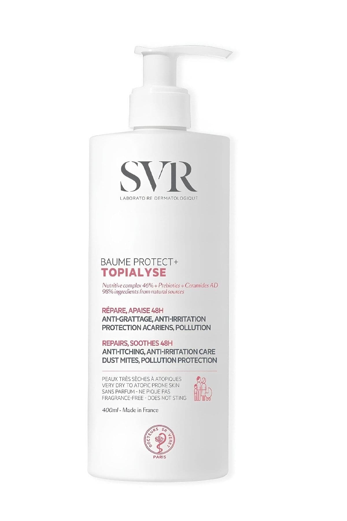 SVR Topialyse Baume Protect+ Vücut Kremi 400ml – Cilt Bakımı | GAMZELİECZANEM